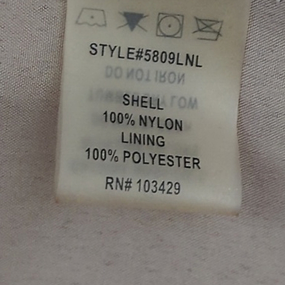 Taupe Color Jacket/coat for rain Size XS Chest 39 inches - Picture 14 of 16